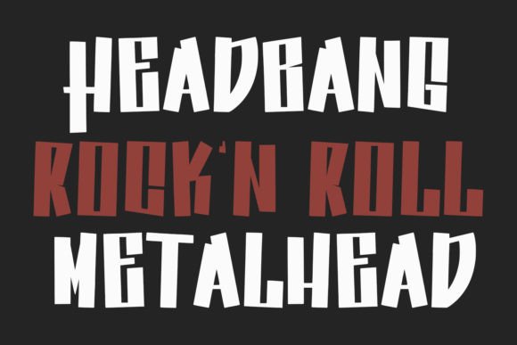 Bobee Rock Font - Preview 1
