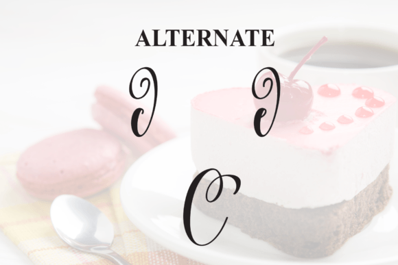 Cake Font - Preview 6
