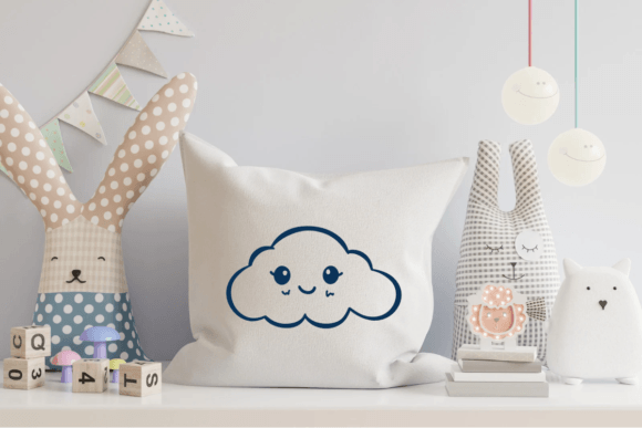 Cloud Cute Font - Preview 3
