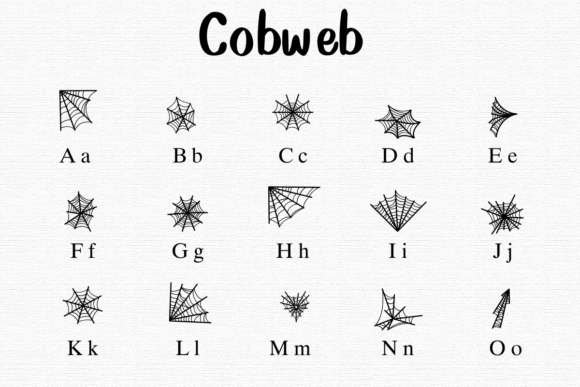 Cobweb Font - Preview 1