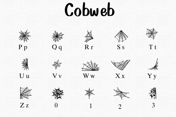 Cobweb Font - Preview 2
