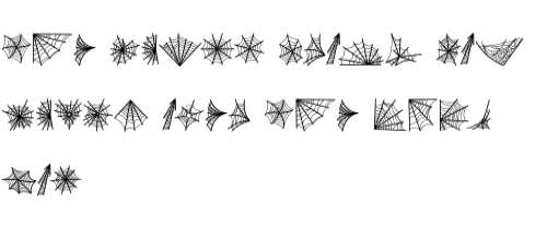 Cobweb Font by Nongyao · Creative Fabrica