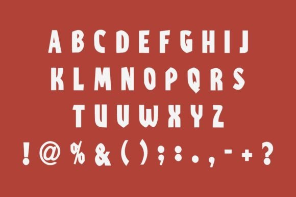 Dragon Fighter Font - Preview 4
