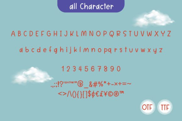 Fluffymist Font - Preview 1