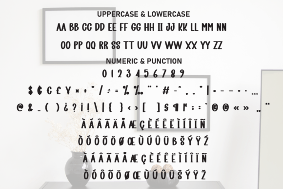 Gallery Home Font PNG with transparent background - Preview 6