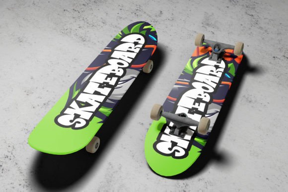 Green Toxic Font - Preview 2