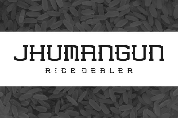 Jhunangin Font PNG with transparent background - Preview 1