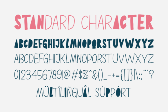 Marimine Font PNG with transparent background - Preview 1