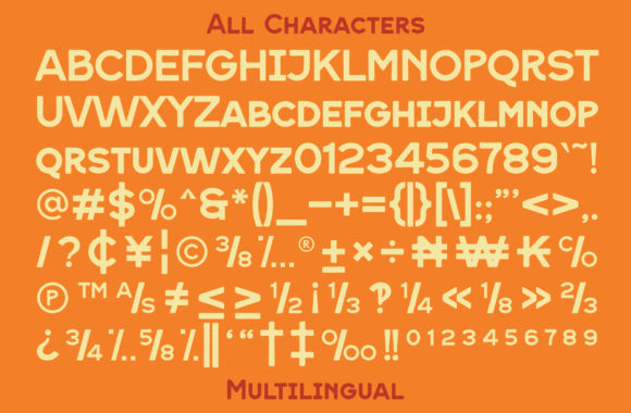 Purgent Font PNG with transparent background - Preview 4
