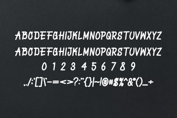 Rushak Thatan Font PNG with transparent background - Preview 2