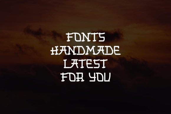 Sakha Dhona Font PNG with transparent background - Preview 2