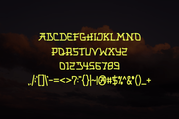 Sakha Dhona Font PNG with transparent background - Preview 3
