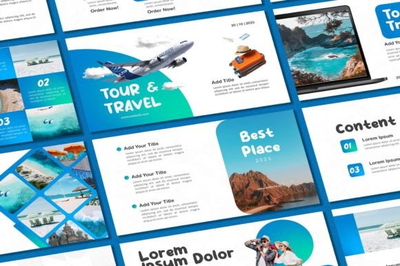 Tour and Travel Powerpoint Template