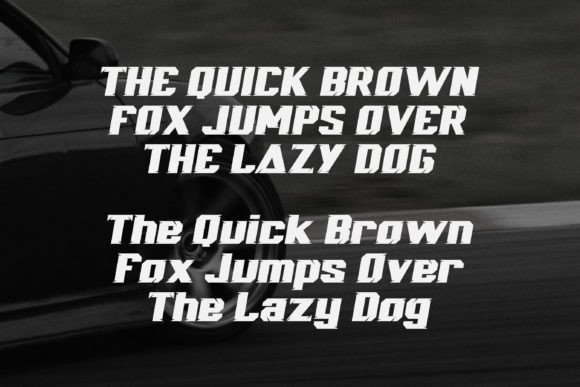 Black Rumble Font - Preview 5