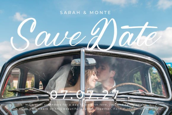 Bounty Motion Font - Preview 5