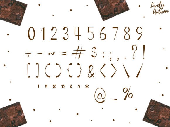 Brownie Font - Preview 2