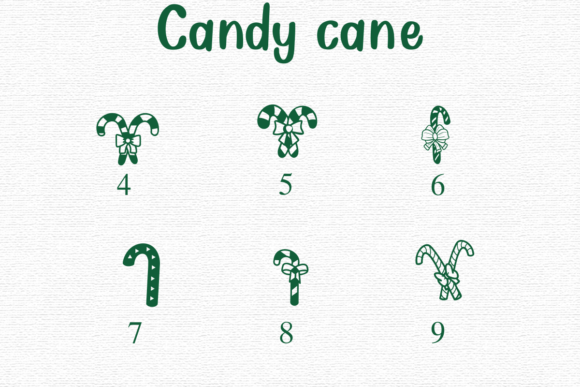 Candy Cane Font - Preview 3