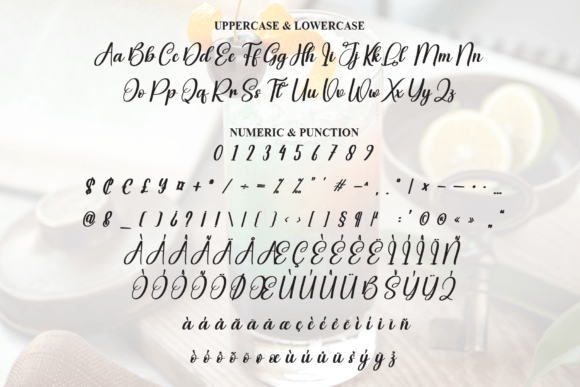 Cocktail Font - Preview 6