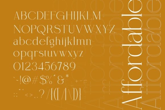 Coefficient Font - Preview 5