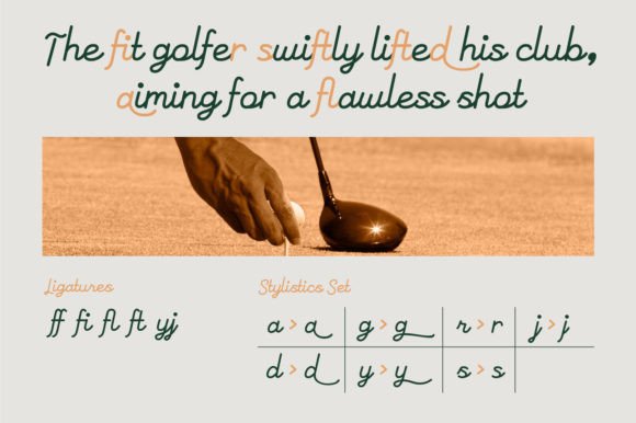 Galleco Font PNG with transparent background - Preview 3