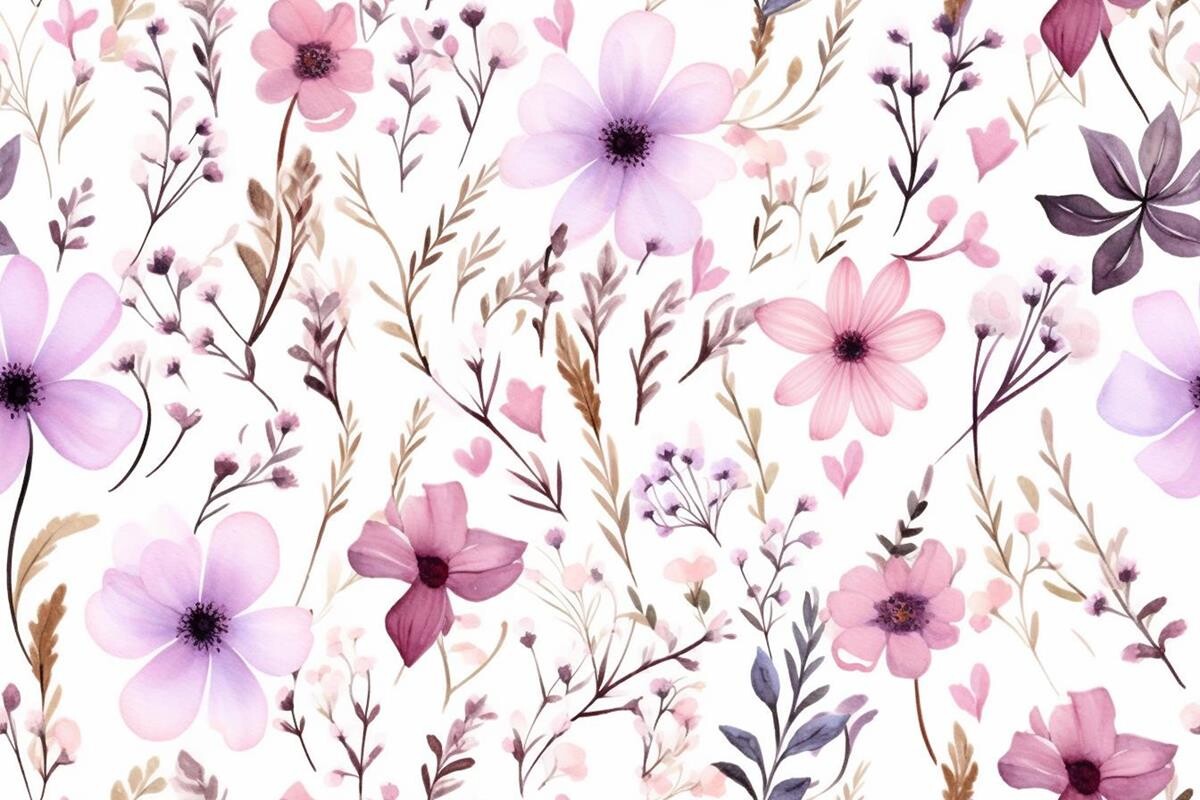 Garden Design Pattern Design Element Graphic by Ranya Art Studio ...