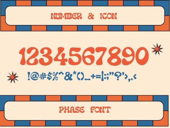 Phase Font PNG with transparent background - Preview 4