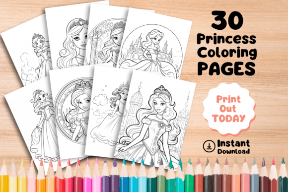 Princess Coloring Pages