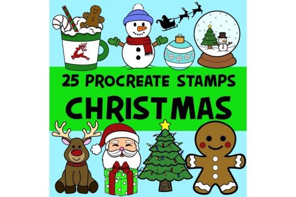 Teacher School Clipart Procreate Stamp Graphic by Jen T · Creative Fabrica