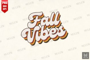Vintage Fall Vibes Sublimation PNG Graphic by Mulew · Creative Fabrica