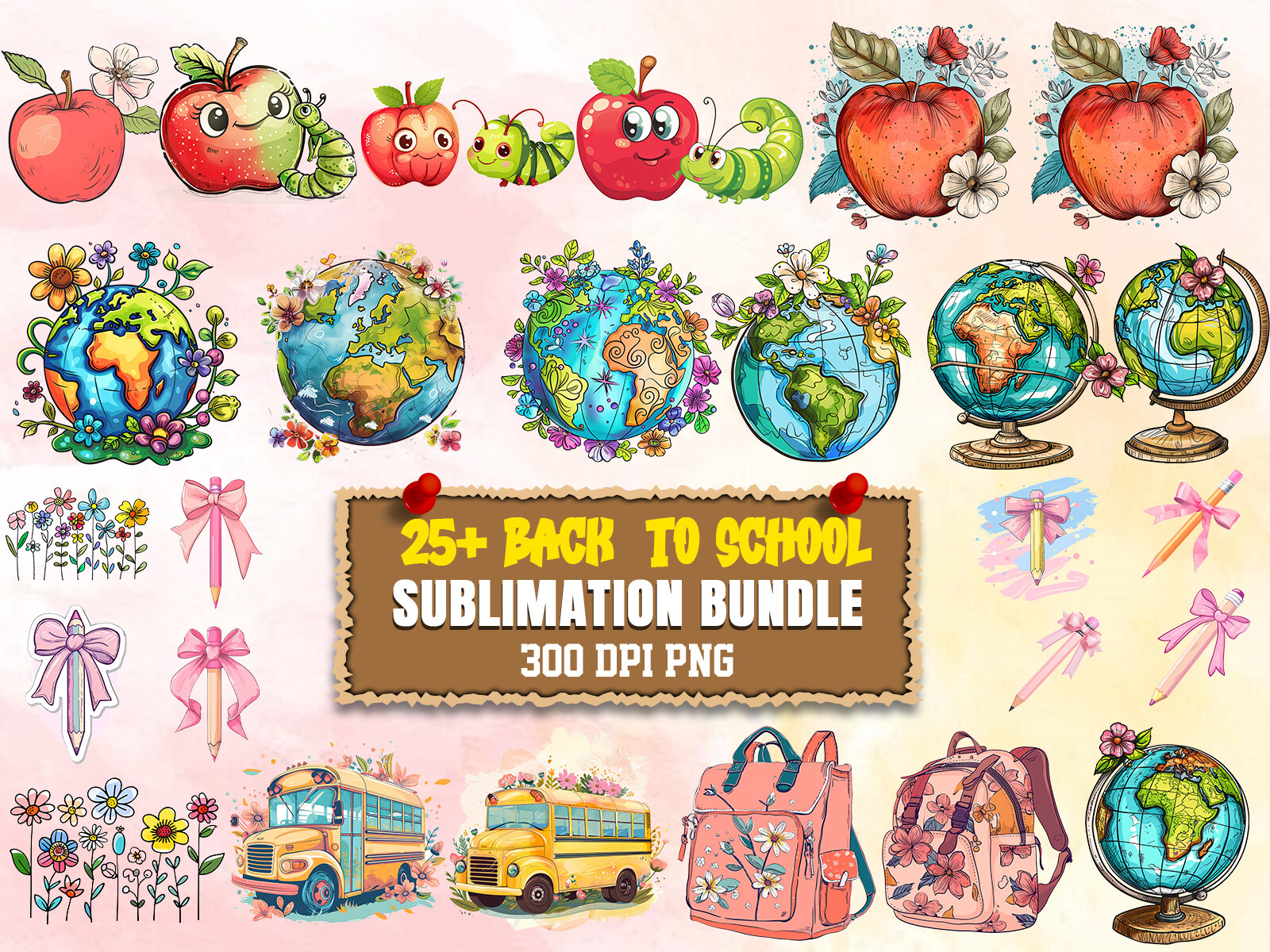 Back to School Sublimation Bundle Graphic by DegitalxDesign · Creative ...