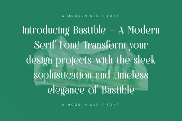 Bastible Font PNG with transparent background - Preview 1