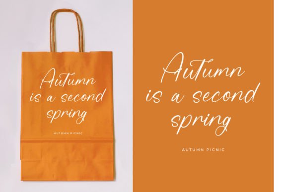Beauty Autumn Font - Preview 4