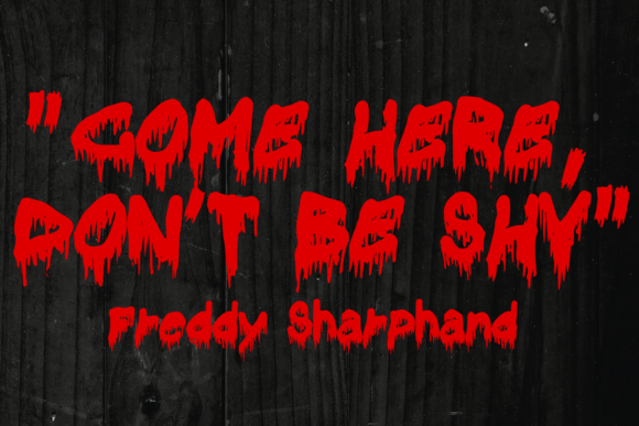 Bloody Horror 2.0 Font PNG with transparent background - Preview 1