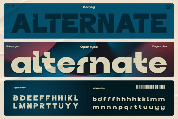 Borney Font - Preview 4