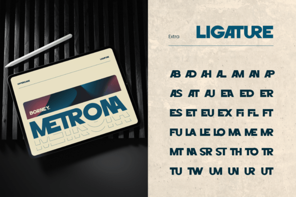 Borney Font - Preview 6