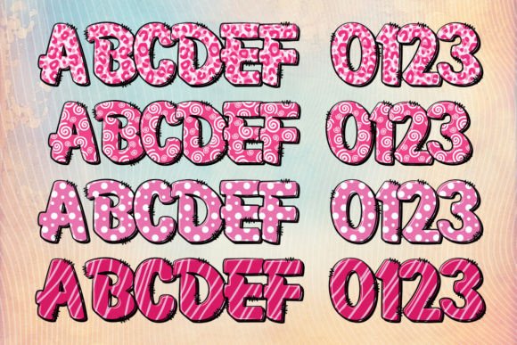 Breast Cancer Font - Preview 1