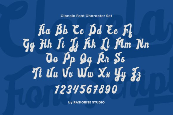 Clonela Font - Preview 1
