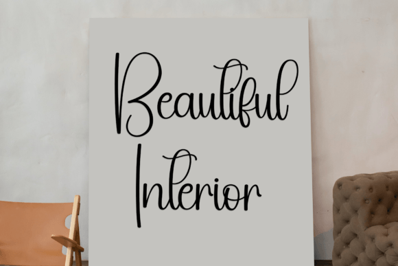 Creative Handwriting Font PNG with transparent background - Preview 5