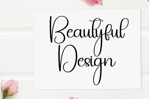 Creative Handwriting Font PNG with transparent background - Preview 6