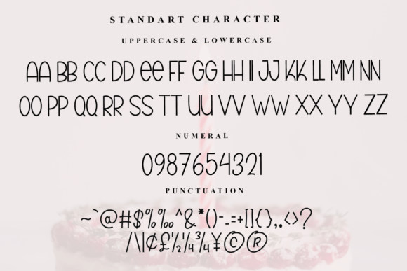 Happy Birthday Font - Preview 3