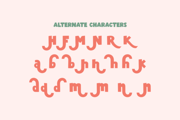 Kinder Grinch Font PNG with transparent background - Preview 5