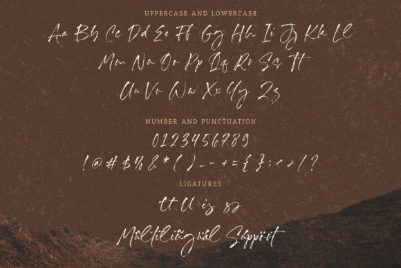 King Artemis Font font preview - 5