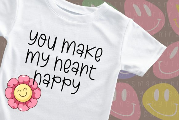Many Things Font PNG with transparent background - Preview 1