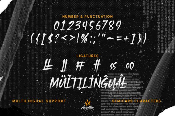 Milltha Font PNG with transparent background - Preview 5