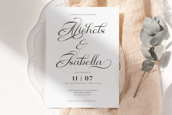 Musalina Font PNG with transparent background - Preview 2