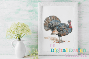 Watercolor Turkey Clipart Bundle Graphic by lizballew · Creative Fabrica