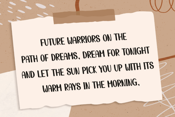 Boho Style Font - Preview 2