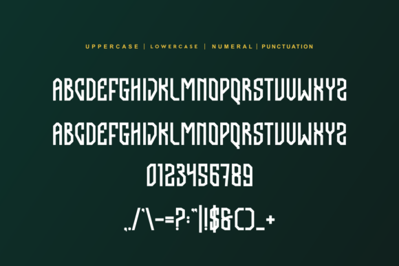 Gotank Adventure Font - Preview 3