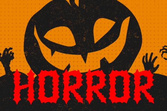 Road Ghost Font PNG with transparent background - Preview 2
