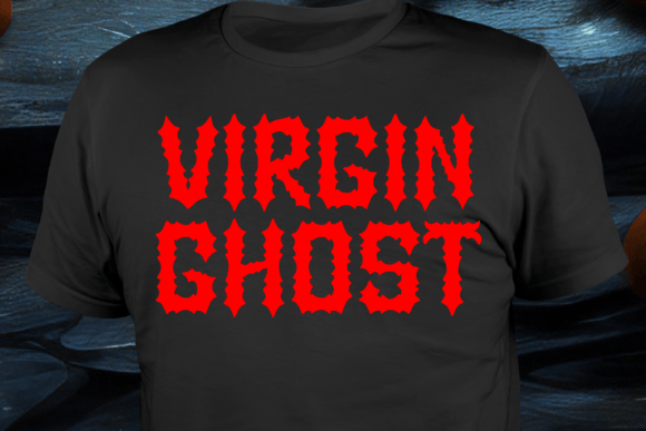 Road Ghost Font PNG with transparent background - Preview 3